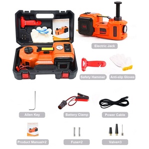Portable 12V <strong>Electric</strong> Hydraulic <strong>Car</strong> <strong>Jack</strong> 5 Ton 3-in-1 Set with LED Flashlight Short Portable <strong>Electric</strong> <strong>Jack</strong> Condition New