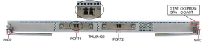 Scheda di elaborazione dei servizi di linea delle apparecchiature di comunicazione di rete U5N402 2x100 Gbit/s per Routers-OSN9800 aziendali - Product Image 4
