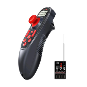 HOTRC DS-600 6CH 2,4 ГГц радиосистема передатчик DS600 пульт дистанционного управления с F-06A PWM-приемником для радиоуправляемой лодки корабль DIY модель - Product Image 1
