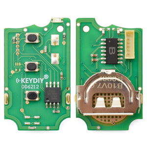Автомобильный ключ Keydiy Универсальный черный 3 кнопки B NB ZB серии Smart Car T-oyota пульт дистанционного управления с чипом логотипа - Product Image 6
