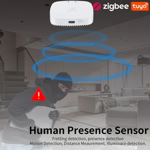 Tuya Smart WiFi/ZigBee Human Presence Detector 24G Mmwave Radar Detection <strong>Sensor</strong> <strong>Light</strong> Luminosity 2 in 1 <strong>Function</strong> Remote Monitor - Product Image 2