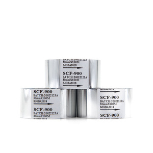 Chất lượng cao slitted CuộN ngày mã hóa máy in hot mã hóa lá dập Ribbon cho thực phẩm và Pill bao bì túi - Product Image 5