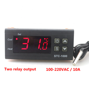 Minicontrolador de temperatura Digital para microordenador, dispositivo con Sensor, 220V, 10A, stc-1000 - Product Image 2