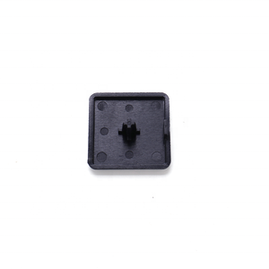 铝挤压型材定制黑色ABS塑料端盖 - Product Image 1