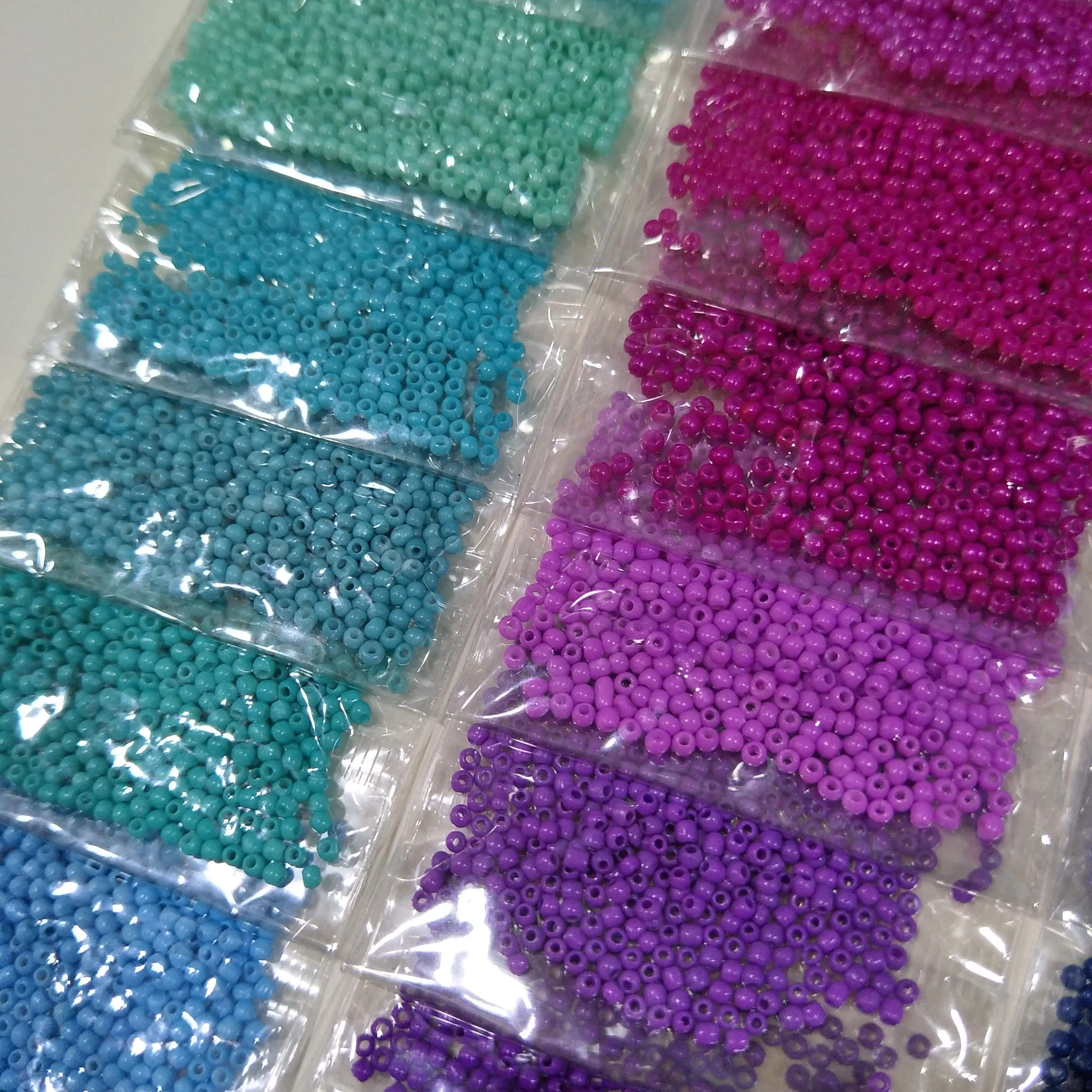 Cuentas de perlas de plástico ABS de 2mm, abalorios redondos de perlas de imitación con agujero, accesorio DIY, venta al por mayor