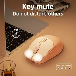 EWEADN Q5 ergonomico LED retroilluminato Gaming Mouse 2.4GHz Display di alimentazione senza fili Mini Design silenzioso per Bluetooth USB PC uso Stock - Product Image 6