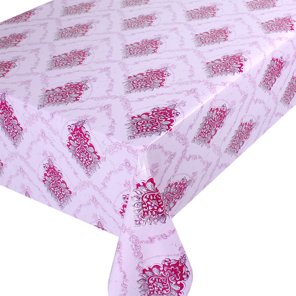 Pink with Silver