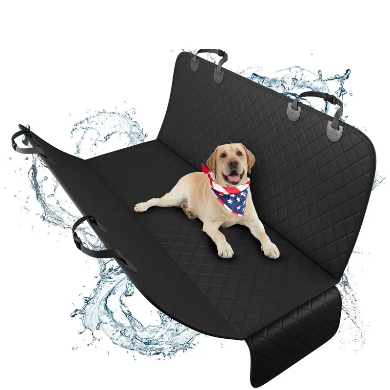 UFBemo מותאם אישית כלב כיסוי לגב מושב מתכוונן לנשימה עם רשת גדול גודל חיות מחמד מושב כריות עמיד למים מכונית לחיות מחמד מחצלת