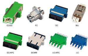 单模法兰耦合器适配器单工毫米双工光纤SCAPC LC ST FC UPC光纤适配器 - Product Image 5