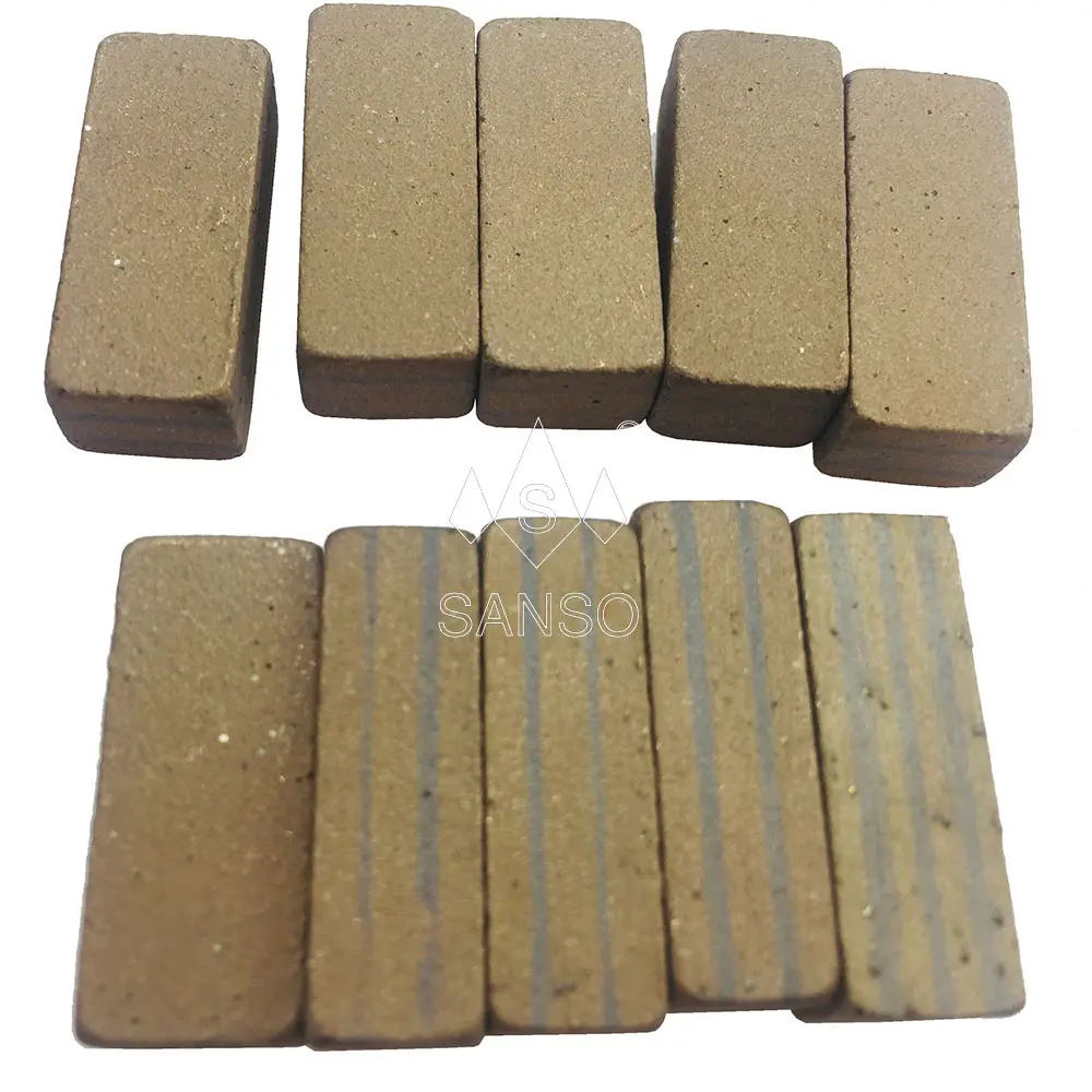 Sanso Fabrik preis Gute Qualität Kalkstein schneiden Segment Marmor Segment zum Schneiden von Marmor