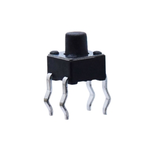 Güç kontrolü için 4.5x4.5x5mm dokunsal anahtarı 4 Pins Mini 4.5x4.5xH On/Off Tact basmalı düğme anahtarı anahtarı - Product Image 1