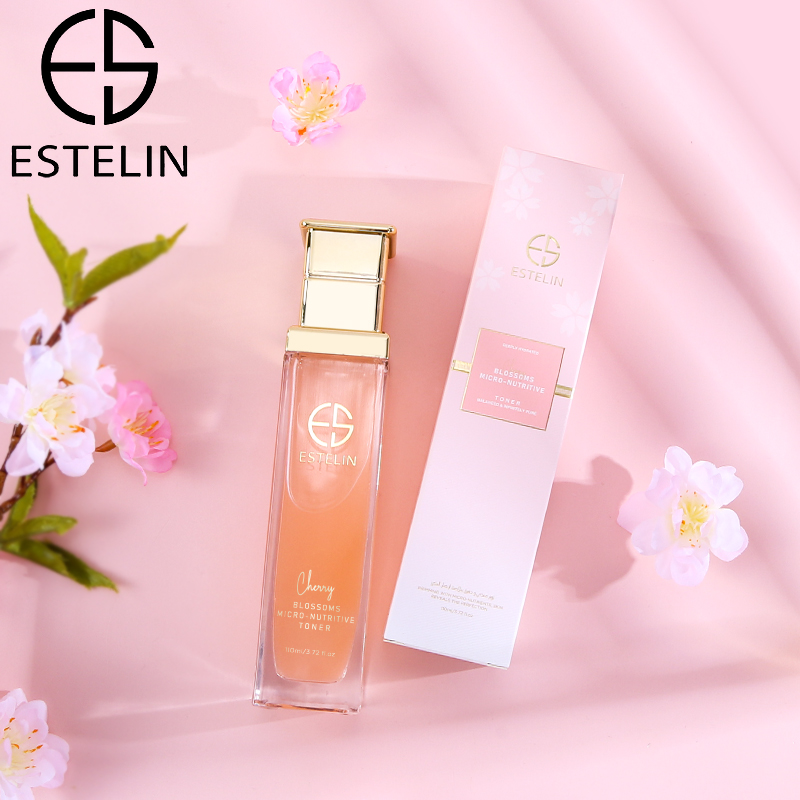 2022 New Design ESTELIN Cherry Blossoms Micro-nutritive Skin Care Kit