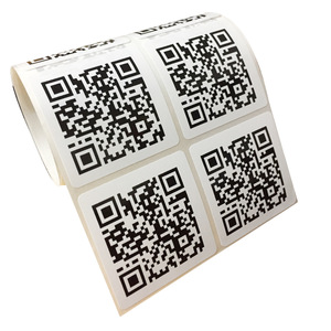 Stampa di dati variabili personalizzata con numero di serie etichetta codice a barre adesivi sequenziali adesivi quadrati codici termici QR etichette etichette