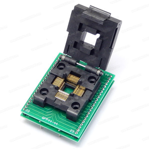 Adaptador de enchufe para programador TQFP44 a DIP44, para RT809H T56, nuevo - Product Image 1