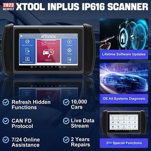 XTOOL Inplus IP616 Full System Diagnostic Tool Build-in CAN FD Auto VIN Automotive Scanner Key <strong>Programming</strong> - Product Image 5