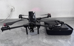 El control remoto de vuelo de cuatro ejes se lanza automáticamente a través de la máquina 7 "10" 13 "15" Fibra óptica S4 Drone - Product Image 4