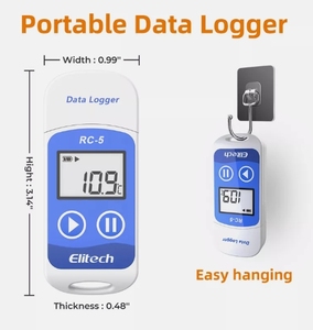 Elitech RC-5 USB Reusable Temperature <strong>Data</strong> <strong>Logger</strong> -22F to 158F Temperature <strong>Recorder</strong> Stock - Product Image 3