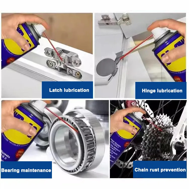 Rust remover Anti-rust lubricant Rust remover oil Metal power cleaning liquid screw loose 2424