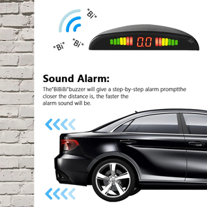 E-Too Hot Selling <strong>18Mm</strong> 22Mm BiBi <strong>Reversing</strong> Parking <strong>Sensors</strong> Radar Detector Waterproof Led Car Parking <strong>Sensors</strong> Front and Rear - Product Image 3