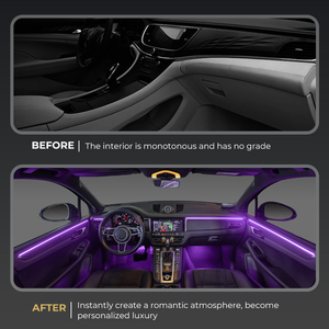 RGB renkleri ve gelişmiş ortam ve özel efektler için evrensel uyum ile otomobiller için ''cardi'' K3X iç LED aydınlatma - Product Image 6