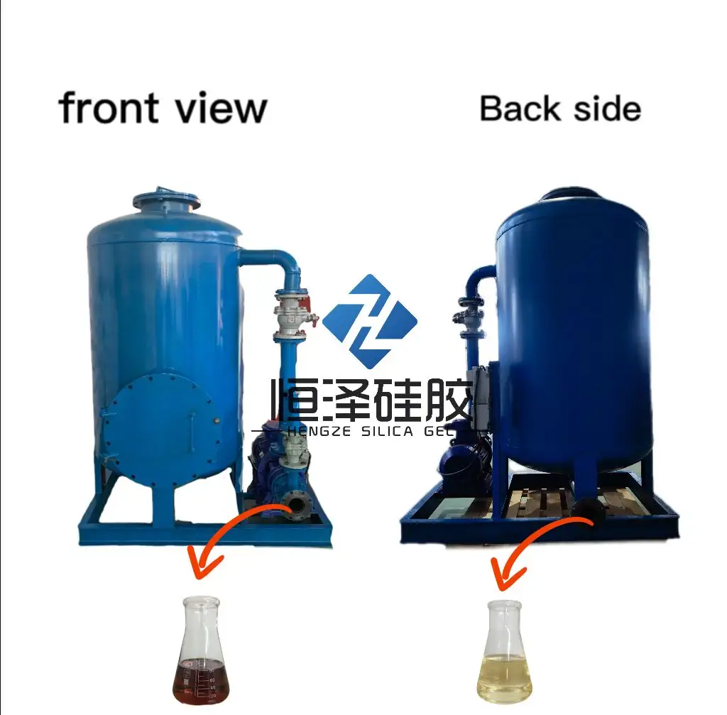 Continuous Wasted Engine Oil Recycling Machine To Refine Used Motor Oil To Diesel