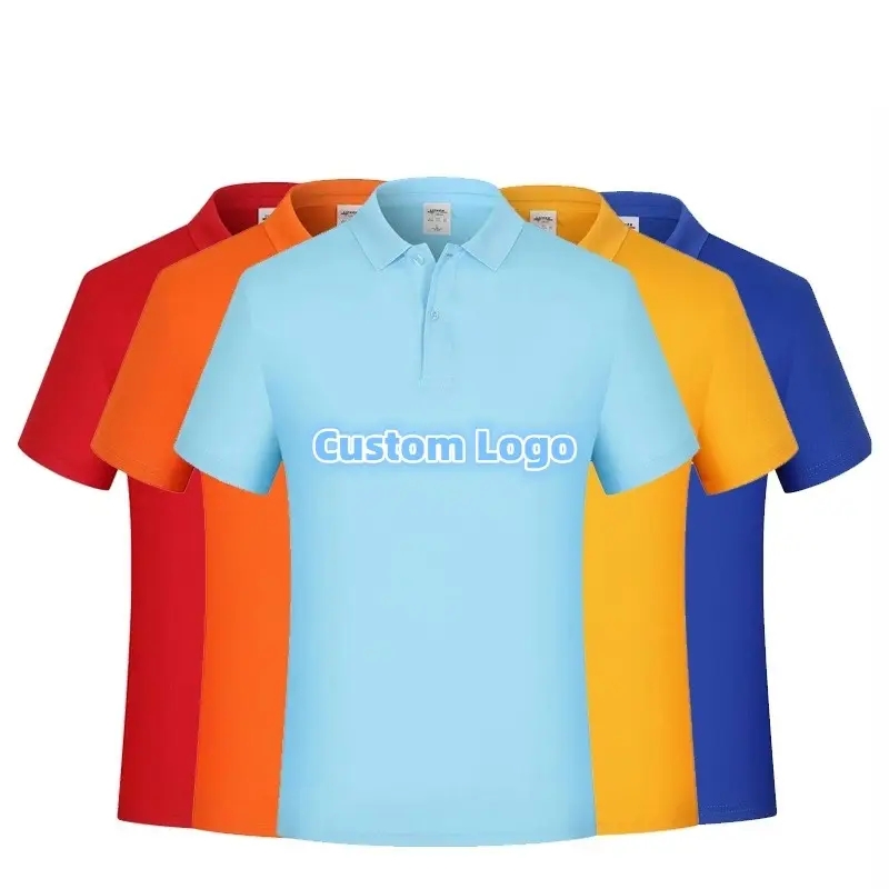 Uniforme personalizado de alta calidad para hombres y mujeres, camisetas de punto de algodón para niñas y niños, Polo de Golf de talla grande, venta al por mayor