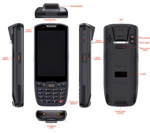 Pda <strong>Bar</strong> <strong>Code</strong> <strong>Scanner</strong> Handheld Terminal Computer 4G RAM 64G <strong>Android</strong> 13 Rugged PDA 2D NFC WIFI 4G LTE With Keys - Product Image 6