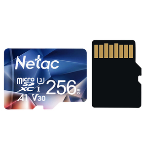 Netac 256GB 512GB Clase 10 Tarjeta SD TF Tarjeta de memoria Azul OEM Color teléfono inteligente de gran capacidad/cómputo móvil - Product Image 2