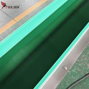Gonna in PVC verde nastro trasportatore di gomma fabbrica di carico personalizzato scarico grande angolo di inclinazione nastro trasportatore - Product Image 4