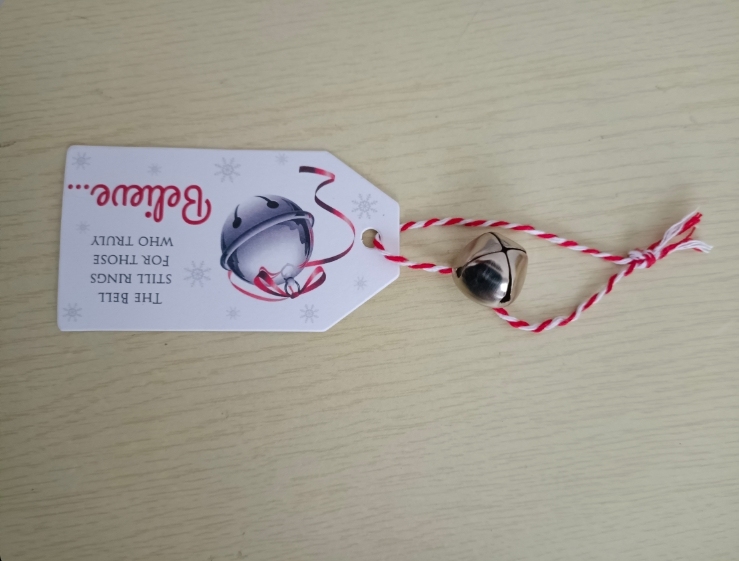 carte cloche avec cloche et corde