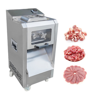 肉片牛肉鸡肉切块加工机械牛排切肉机熟肉切片机 - Product Image 3