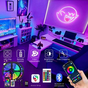 <strong>RGB</strong> 5V 5050 USB Music Set Smart <strong>LED</strong> Strip Light for Gaming Room with Sound Control - Product Image 1