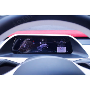 Display cruscotto digitale per cruscotto LCD per auto Android Display per Tesla modello 3 modello Y navigazione GPS - Product Image 6