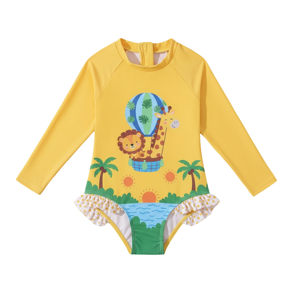Yellow Hot Air Balloon