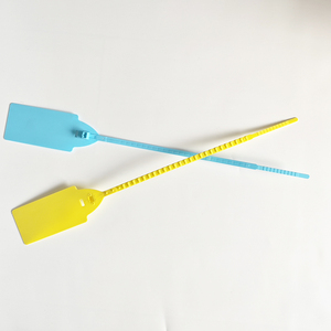 Chất lượng cao làm xáo trộn bằng chứng kéo chặt chẽ an ninh Con dấu nhựa với mã vạch cho pad khóa mét container - Product Image 5