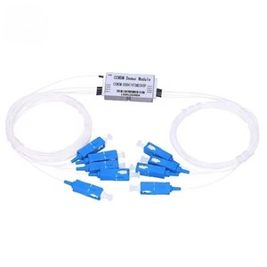 CCWDM 8-<strong>Channel</strong> Compact CWDM Mux/Demux Module Single Fiber LC/UPC Mini Box with SC FC Connectors for 3G 4G 5G Networks - Product Image 4