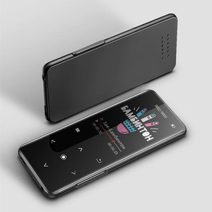 迷你便携式MP3音乐播放器1.8英寸屏幕触摸内置微型蓝牙5.0 HiFi声音调频收音机电子书记录器 - Product Image 1