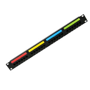 24 Ports UTP Cat6 Modular Jack <strong>Patch</strong> <strong>Panel</strong> Empty <strong>Patch</strong> <strong>Panel</strong> - Product Image 2