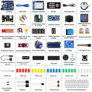 La versión oficial del kit de Inicio UNO R3 actualiza el Kit de aprendizaje de inicio para compatibilidad con Arduino