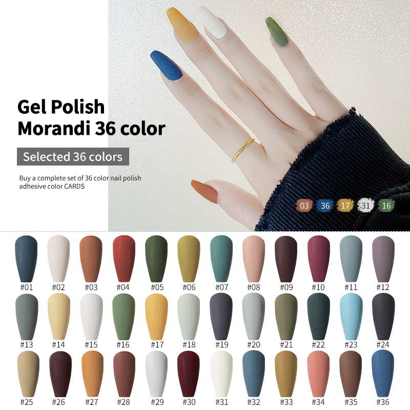 E01 # 01-36 Couleur Morandi