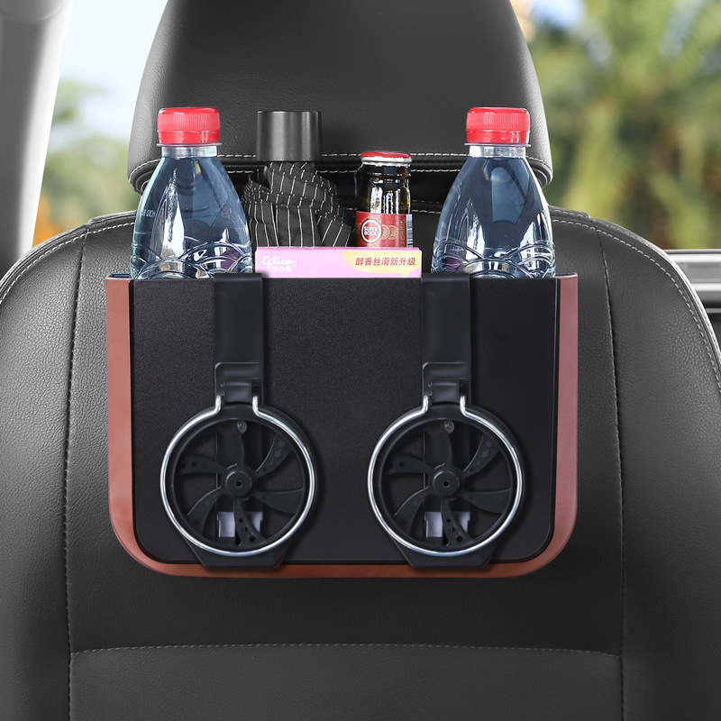 Classic black cup holder - accessories included