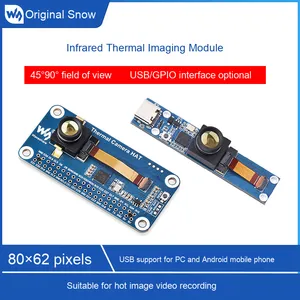 Weixue berührungs loses Ferninfrarot-Wärme bilds ensor modul Wärme bild kamera für Raspberry Pi/USB-Drohnen Racing Drone Zubehör - Product Image 2