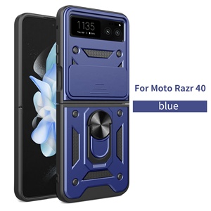 モトローラ磁気リング電話ケース用スライディングウィンドウカメラプロテクターモバイルカバーMoto Razr40 - Product Image 5