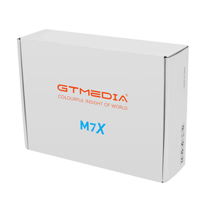 工場GTMEDIAM7X衛星放送受信機DVB-S2 lKS & SKSセットトップボックスIPTV HEVC 2.4G WIFI TVボックスデコーダー