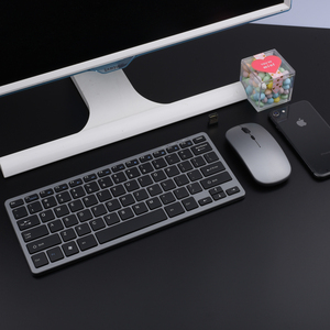 Mini juego de teclado y ratón inalámbricos, teclado para juegos para PC, Gamer, portátil, tableta, ordenador, teclado y ratón Android