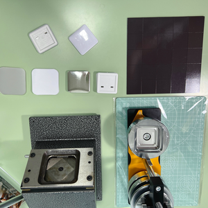 50MM Metall Best Web Button Software Maker Kit Abzeichen herstellungs maschine - Product Image 3