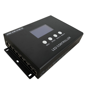 Поддержка DMX512, светодиодный контроллер с 8 портами, автономный контроллер для RGB LED Pixel SPI или DMX512, контроллер SD-карты