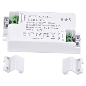 Fuente de alimentación LED para tira de luces LED, transformador de voltaje constante de 12v, 24W, 12v y 2a, protección de aislamiento de entrada/salida - Product Image 2