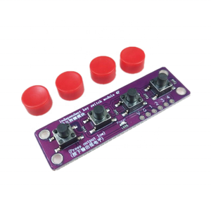 Berühren Sie das Vier-Tasten-Schalter modul, das mit dem Sensor Raspberry PI 51 MCU Suite der Entwicklungs platine kompatibel ist