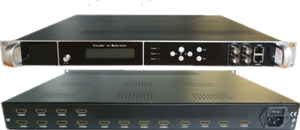 16 Kanäle HD-Eingang HF-Digital-Encoder optischer IP-QAM-Modulator - Product Image 2